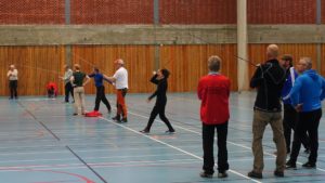 Trening i Rykkinhallen