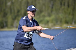 Harald Ø. Jensen deltar i helgens ICSF World Cup i casting og fluekasting